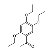 1-(2,4,5-Triethoxyphenyl)ethanone结构式
