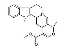 methyl 4-methyl-7,8,13,13b,14,14a-hexahydro-4H-indolo[2,3-a]pyrano[3,4-g]quinolizine-1-carboxylate Structure