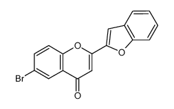 2-benzofuran-2-yl-6-bromo-chromen-4-one结构式