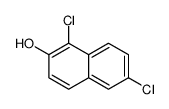 1,6-dichloronaphthalen-2-ol Structure