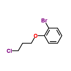 1-Bromo-2-(3-chloropropoxy)benzene structure