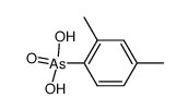 (2,4-dimethyl-phenyl)-arsonic acid Structure