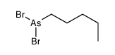 Pentyldibromoarsine structure