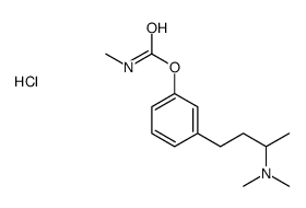dimethyl-[4-[3-(methylcarbamoyloxy)phenyl]butan-2-yl]azanium,chloride Structure