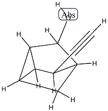 Tricyclo[2.2.1.02,6]heptan-3-ol, 5-ethynyl-, stereoisomer (9CI)结构式