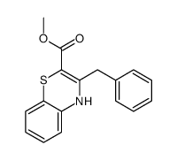 methyl 3-benzyl-4H-1,4-benzothiazine-2-carboxylate结构式