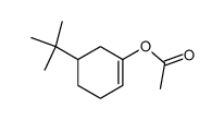 1-Acetoxy-5-tert-butylcyclohexene结构式