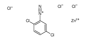 2,5-dichlorobenzenediazonium chloride, compound with zinc chloride Structure