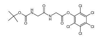 Boc-Gly-Gly-OPCP Structure