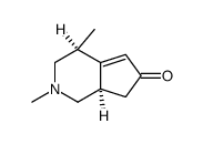 (+/-)-7-demethyltecomanine结构式