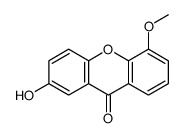 2-hydroxy-5-methoxyxanthen-9-one结构式