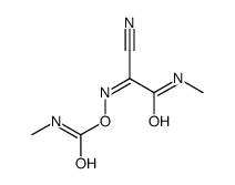 [[1-cyano-2-(methylamino)-2-oxoethylidene]amino] N-methylcarbamate Structure