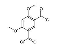 4,6-dimethoxybenzene-1,3-dicarbonyl chloride Structure