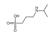 3-(propan-2-ylamino)propane-1-sulfonic acid结构式