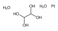 ethane-1,1,2,2-tetrol,platinum,dihydrate结构式