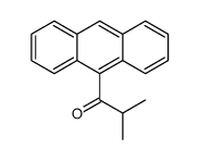 1-anthracen-9-yl-2-methylpropan-1-one Structure