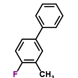 4-Fluoro-3-methylbiphenyl结构式