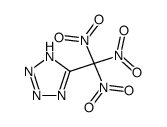 5-(trinitromethyl)-1H-tetrazole结构式