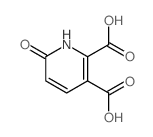 6-oxo-1H-pyridine-2,3-dicarboxylic acid structure