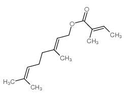 Geranyl Tiglate structure