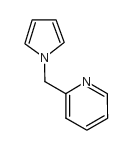 2-(1H-吡咯-1-基甲基)吡啶结构式