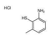 2-amino-6-methylbenzenethiol,hydrochloride结构式