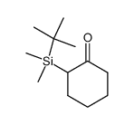 2-t-butyldimethylsilylcyclohexanone Structure