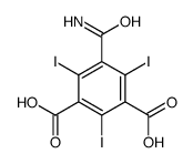 5-(carbamoyl)-2,4,6-triiodoisophthalic acid结构式