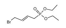 diethyl [(E)-4-bromobut-2-en-1-yl]phosphonate Structure