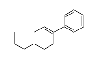 (4-propylcyclohexen-1-yl)benzene Structure