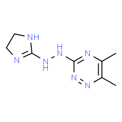 as-Triazine,3-[2-(2-imidazolin-2-yl)hydrazino]-5,6-dimethyl-(8CI) picture
