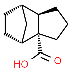 4,7-Methano-3aH-indene-3a-carboxylic acid, octahydro-, (3aalpha,4beta, 7beta,7aalpha)- structure