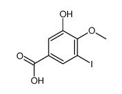 3-hydroxy-5-iodo-4-methoxybenzoic acid Structure
