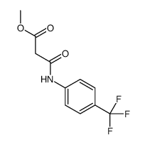 methyl 3-oxo-3-[4-(trifluoromethyl)anilino]propanoate Structure