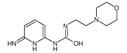 1-(6-aminopyridin-2-yl)-3-(2-morpholin-4-ylethyl)urea Structure