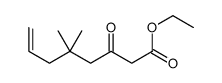 ethyl 5,5-dimethyl-3-oxooct-7-enoate Structure