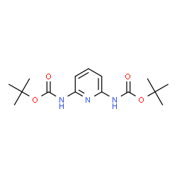 N,N'-di-tert-butoxycarbonyl-2,6-diaminopyridine Structure
