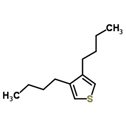 3,4-Dibutylthiophene structure