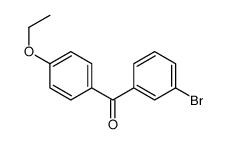 3-BROMO-4'-ETHOXYBENZOPHENONE结构式