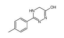 3-(4-methylphenyl)-2,5-dihydro-1H-1,2,4-triazin-6-one结构式