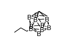 9-n-propyl-1,2-dicarba-closo-dodecaborane(12)结构式