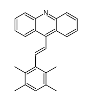 (E)-9-(2,3,5,6-tetramethylstyryl)acridine Structure