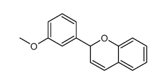 2-(3-methoxyphenyl)-2H-chromene Structure