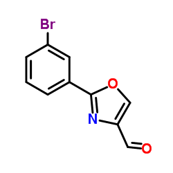 2-(3-溴苯基)-噁唑-4-甲醛图片