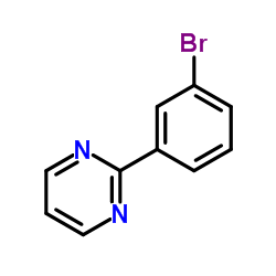 2-(3-Bromophenyl)pyrimidine structure