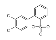 2-(3,4-dichlorophenyl)benzenesulfonyl chloride结构式