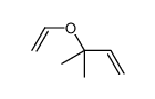 3-ethenoxy-3-methylbut-1-ene Structure