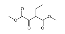 dimethyl 2-ethyl-3-oxobutanedioate Structure