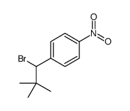 1-(1-bromo-2,2-dimethylpropyl)-4-nitrobenzene Structure