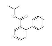 propan-2-yl 4-phenylpyridine-3-carboxylate结构式